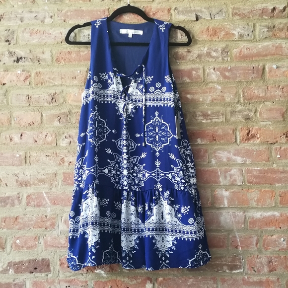 Lovers + Friends Blue Temple Dress - Picture 3 of 4